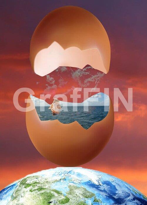 Surrealistyczna ilustracja reklamowa | Surreal advertising illustration